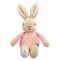 Hochet en peluche arc-en-ciel Lapin Peter & Flopsy 1 pc