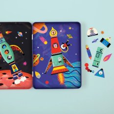 Mudpuppy Magnetyczny zestaw Zbuduj rakietę