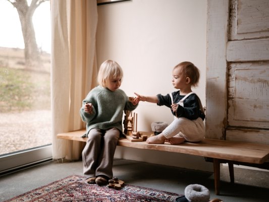 Wooden Story Liten kanin