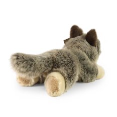 Rappa Loup en peluche couché 20 cm ECO-FRIENDLY