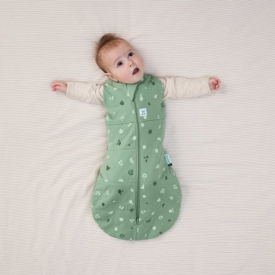 ERGOPOUCH Pucktuch und Schlafsack 2in1 Cocoon Sweet Orchard 6-12 m, 8-10 kg, 2,5 tog