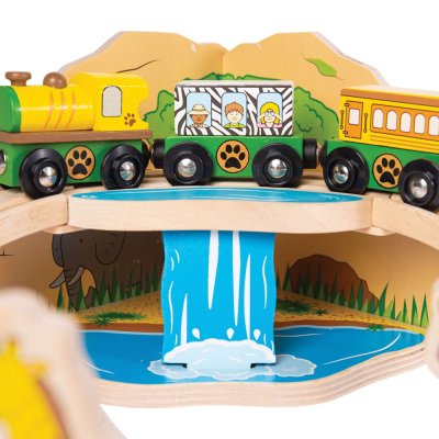 Bigjigs Rail Holzeisenbahn Safari