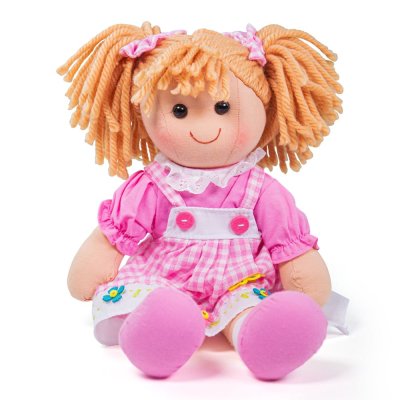 Bigjigs Toys Lalka szmaciana Ewa 34 cm
