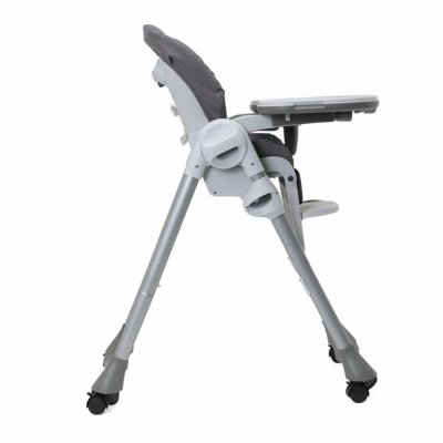 CHICCO Matstol Polly Easy - Gråmelerad