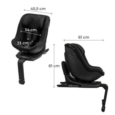 KINDERKRAFT Car Seat I-Guard Pro I-size (61–105 cm) Black