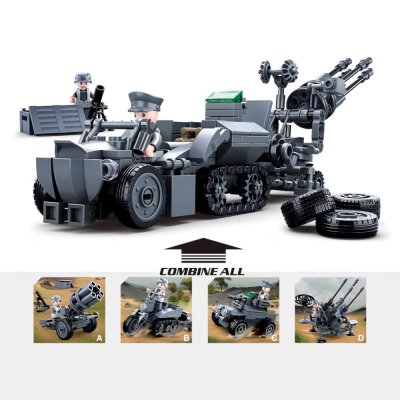 Sluban Army WW2 M38-B0680D Protuzračno oružje