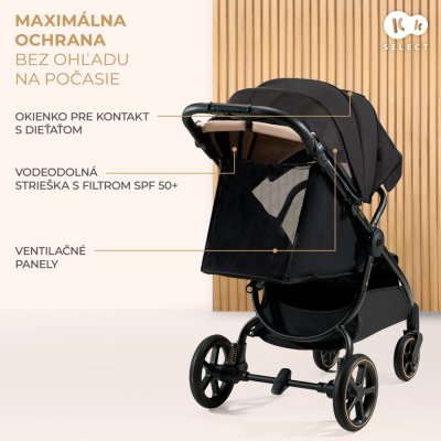 KINDERKRAFT SELECT Sportkinderwagen Mitzy Ink Black