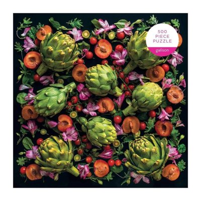 Puzzle Galison Fleurs d'artichaut 500 pièces