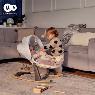 KINDERKRAFT Elsu Grey Liege, bis 9 kg