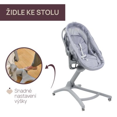 CHICCO Spjälsäng/säng/stol Chicco Baby Hug Pro - Earl Grey