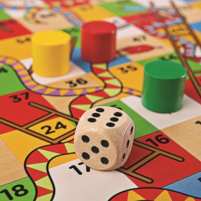 Bigjigs Toys Ormar och stegar 2