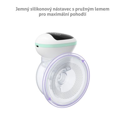 TRUELIFE Elektrische, freihändige Muttermilchpumpe Nutrio BP W5