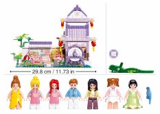 Sluban Girls Dream M38-B1078 Sala da tè con giardino ornamentale