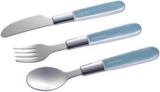 CANPOL BABIES Metal cutlery 3 pcs blue