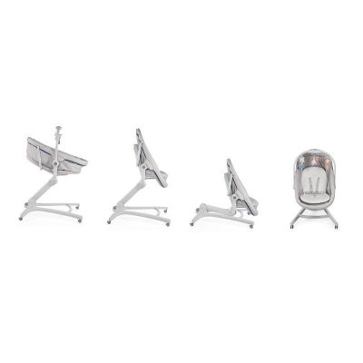 CHICCO Baby Kram 4 i 1 spjälsäng/solstol/stol - Aquareelle