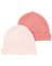 CARTER'S Hat Pink girl MFL 2szt 0-3m