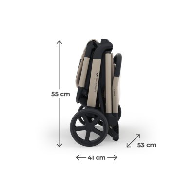 KINDERKRAFT SELECT Cărucior sport Nubi 3 Sand Beige
