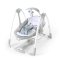 INGENUITY Swing conversível vibrando com melodia Nash 2 em 1, 0m+ até 9 kg