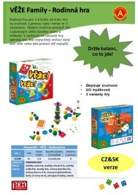 Pexi Türme Familienspiel