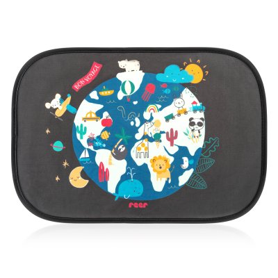 REER Parasolka przeciwsłoneczna TravelKid kolorowa 2 szt