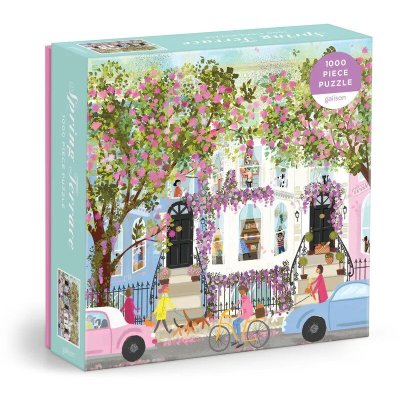 Puzzle Galison Terrasse printanière Joy Laforme 1000 pièces