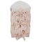 EKO Swaddling Wrap with Coconut Removable Insert My farm Powder pink 75x75 cm