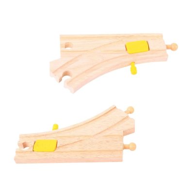 Bigjigs Rail Zwrotnica rozjazdowa 2 szt.