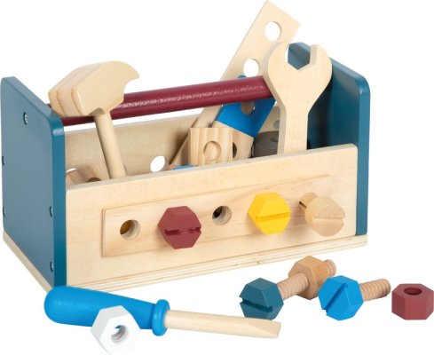 small foot Werkbank und Werkzeugkiste 2 in 1 Workshop