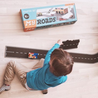 Magellan MyRoads Starter Set Straße mit Garage