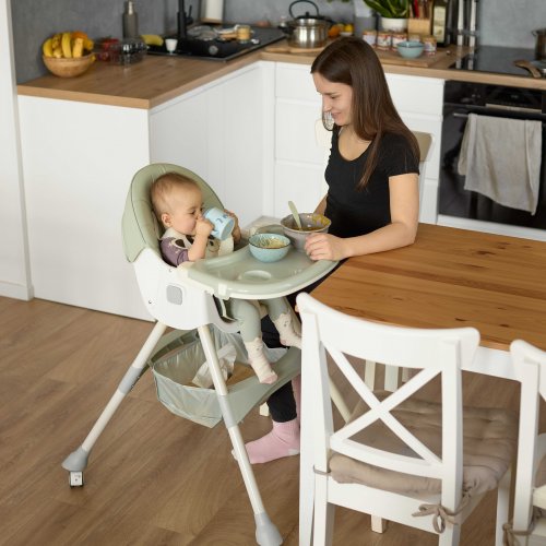 Otroški jedilni stol - Moder