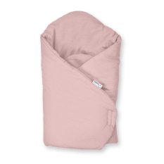 KLUPS Swaddle bag sem reforço de velcro rosa sujo 75x75 cm