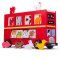 Bigjigs Toys Leseni avtobus z živalmi