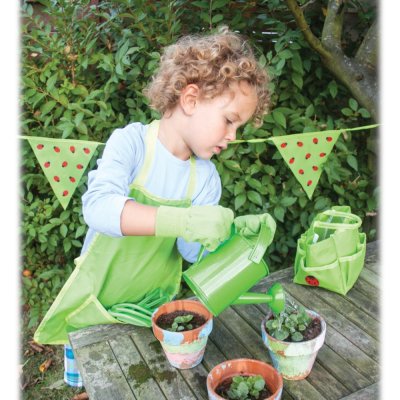 Bigjigs Toys Gartenhandschuhe grün