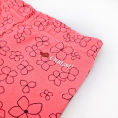 Kraťasy tenké TLAČ Outlast® - jahodové kvietočky