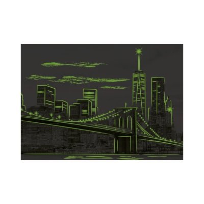 Dino Puzzle New York Neon 1000 Teile
