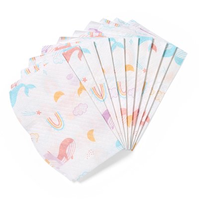 BABYONO Disposable bibs 10 pcs, 6m+