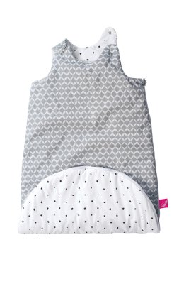 MOTHERHOOD Schlafsack 2in1 Zip-a-Round Grey Classics 3-18 m 2 tog