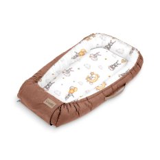 KLUPS Gnezdece za dojenčke Velvet Bunny 80x45cm