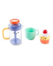 SKIP HOP Zestaw do kąpieli Tub to table café 12m+ - Zabawne bąbelki