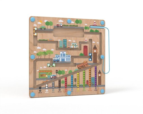 2Kids Toys Magnetische Spielplatte City
