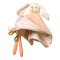 BABYONO Leżaczek i kocyk 2 w 1 Baby Bunny 0m+