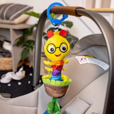 BABY EINSTEIN Spielzeug mit Rassel, aufziehbar am C-Ring Cal-a-Puller™ 0m+