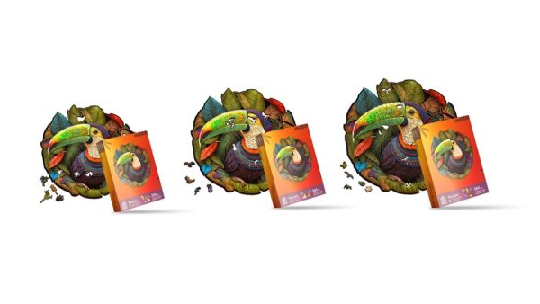 EscapeWelt Puzzle di Legno Tucano 500 pezzi