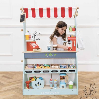 Le Toy Van Balcão de Vendas 2 em 1 Honeybake