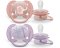 Philips AVENT Schnuller Ultrasoft Premium Animal 0-6m Mädchen, 2 Stk