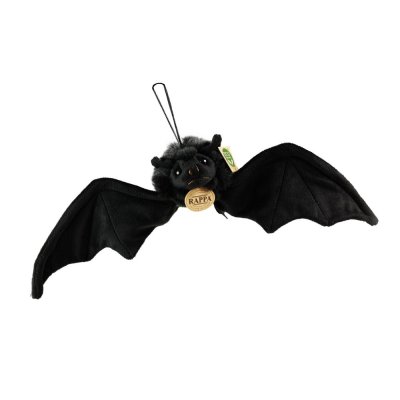 Rappa Plyšový netopýr černý 16 cm ECO-FRIENDLY