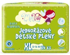 Scutece de unică folosință MONPERI Klasik XL (12-16 kg) 34 buc