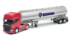 Welly SCANIA V8 R730 CAMION CITERNE À HUILE 1:32 rouge