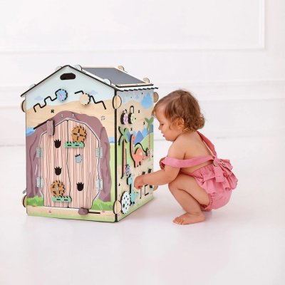 BusyKids Activity board Domček DINO