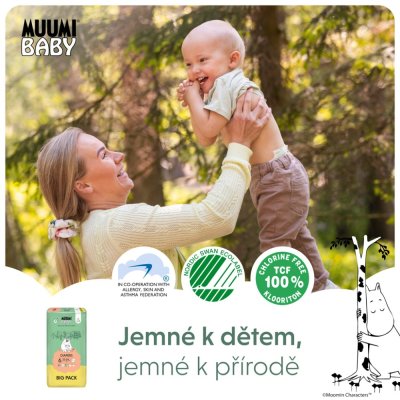 MUUMI Baby 6 Junior 12–24 kg (54 ks), eko pleny